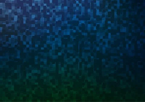 Light BLUE vector layout with lines, rectangles. Illustrazione stock