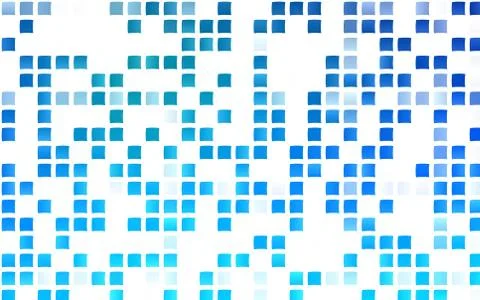 Light BLUE vector layout with lines, rectangles. Stock Illustration