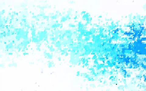 Light BLUE vector layout with lines, rectangles. 스톡 일러스트