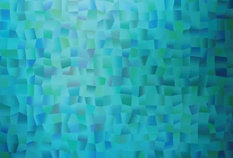 Light BLUE vector layout with rectangles, squares. Illustrazione stock