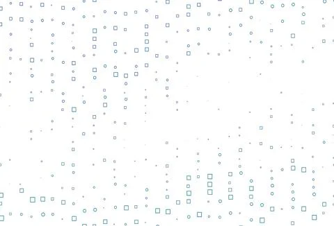 Light BLUE vector layout with rectangles, squares. Stock Illustration