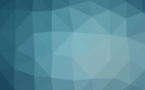 Light BLUE vector low poly layout. Illustrazione stock