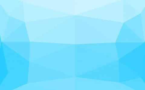 Light BLUE vector low poly layout. Stock Illustration