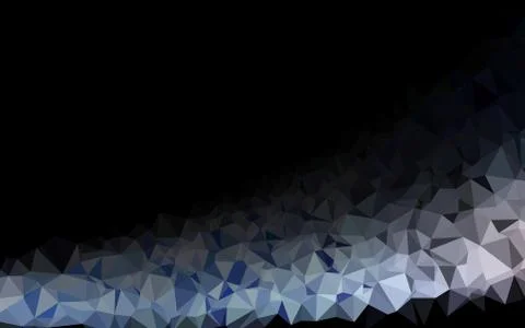 Light BLUE vector low poly texture. Stock Illustration
