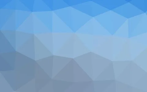 Light BLUE vector low poly cover. Stock Illustration