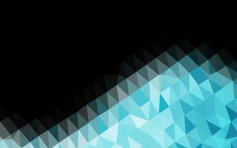 Light BLUE vector low poly texture. Stockillustratie