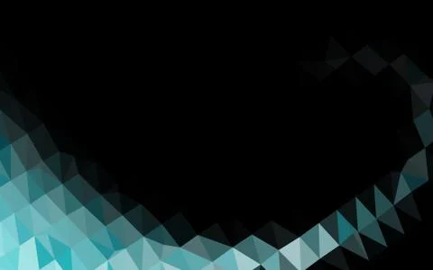 Light BLUE vector low poly layout. Illustration