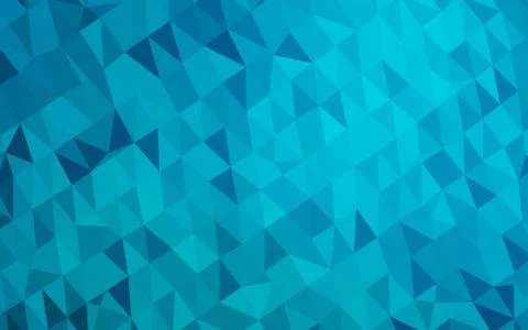 Light BLUE vector low poly cover. Illustrazione stock