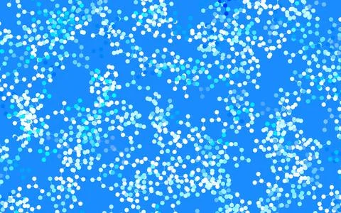 Light BLUE vector pattern with artificial intelligence network. Stockillustratie