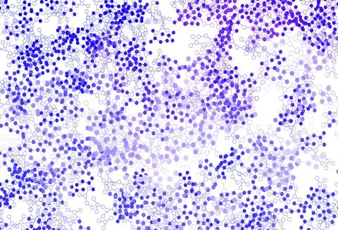 Light BLUE vector pattern with artificial intelligence network. 스톡 일러스트