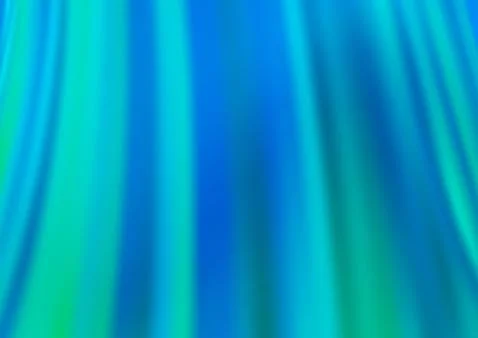 Light BLUE vector pattern with bent ribbons. Stock Illustration