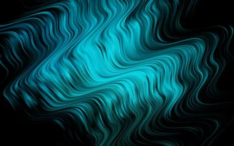 Light BLUE vector pattern with bubble shapes. Illustrazione stock