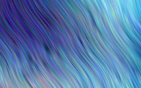 Light BLUE vector pattern with bubble shapes. Stock Illustration