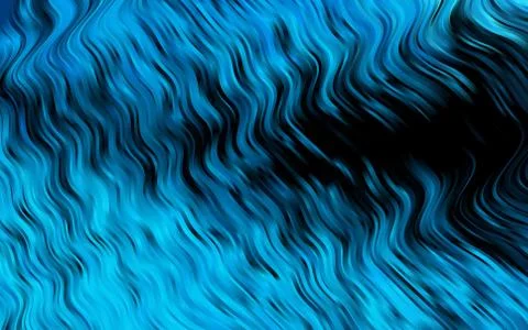 Light BLUE vector pattern with bubble shapes. イラスト素材