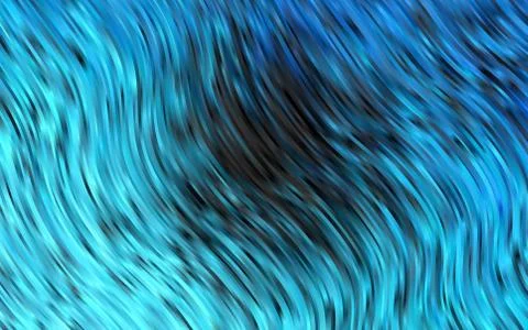 Light BLUE vector pattern with bubble shapes. Stockillustratie