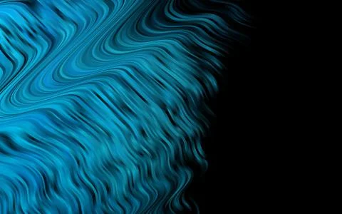 Light BLUE vector pattern with bubble shapes. Stockillustratie