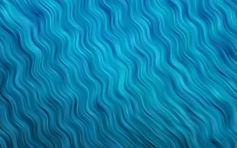 Light BLUE vector pattern with bubble shapes. Stock Illustration