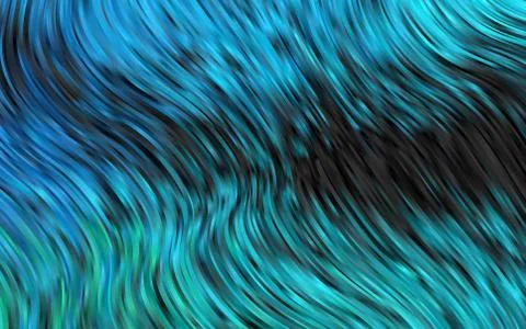 Light BLUE vector pattern with bubble shapes. 스톡 일러스트