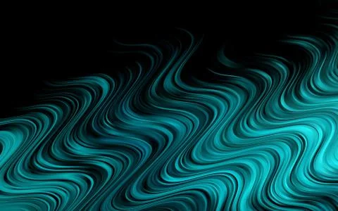 Light BLUE vector pattern with bubble shapes. Illustrazione stock