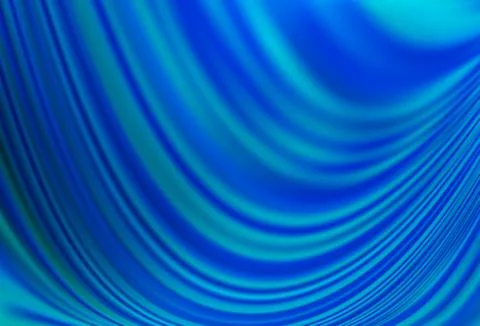 Light BLUE vector pattern with bubble shapes. Stockillustratie