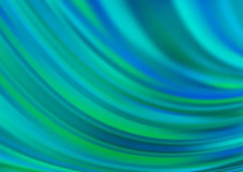 Light BLUE vector pattern with bubble shapes. Stock Illustration