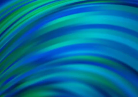 Light BLUE vector pattern with bubble shapes. Stock Illustration