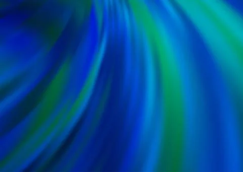 Light BLUE vector pattern with bubble shapes. Illustrazione stock