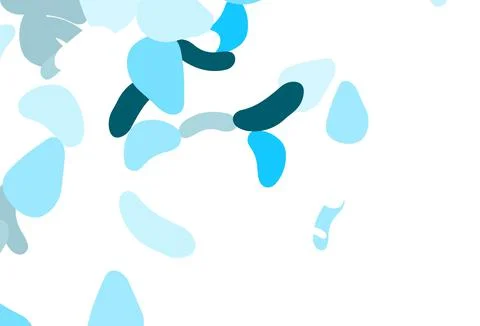 Light blue vector pattern with chaotic shapes. イラスト素材
