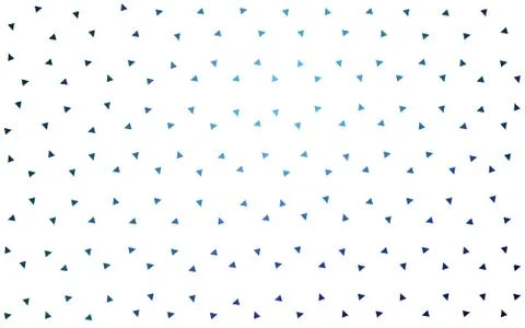 Light BLUE vector pattern with colored triangles on white background. 스톡 일러스트
