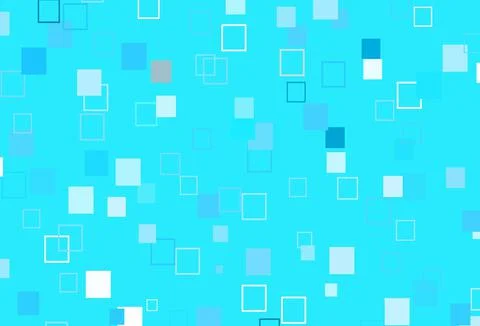 Light BLUE vector pattern with crystals, rectangles. イラスト素材