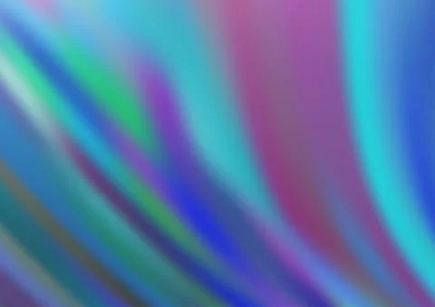 Light BLUE vector pattern with curved circles. イラスト素材