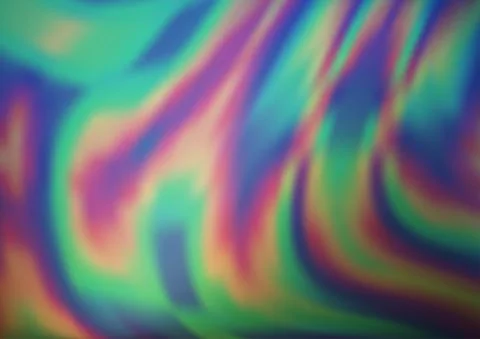 Light BLUE vector pattern with lava shapes. Illustrazione stock