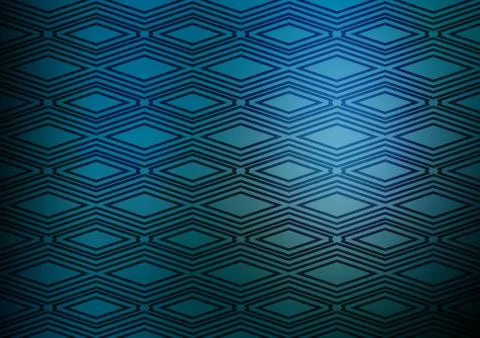 Light BLUE vector pattern with lines, rectangles. Stock Illustration