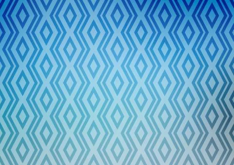Light BLUE vector pattern with lines, rectangles. Stock Illustration