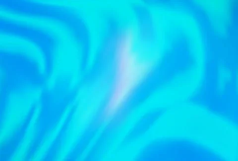 Light BLUE vector pattern with lines, ovals. Stock Illustration