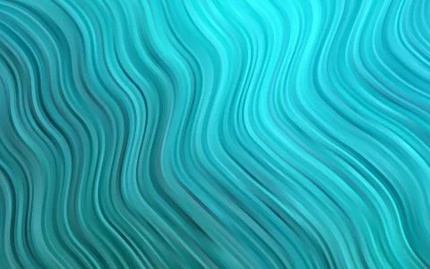 Light BLUE vector pattern with liquid shapes. 스톡 일러스트