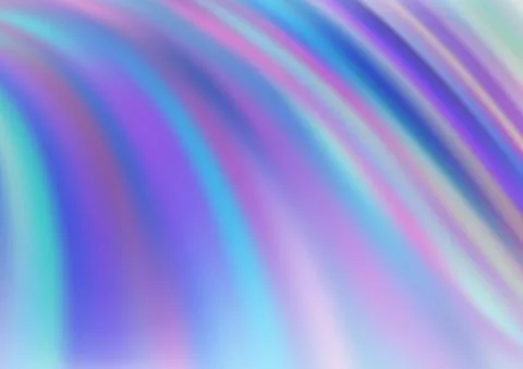 Light BLUE vector pattern with liquid shapes. 스톡 일러스트