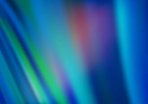 Light BLUE vector pattern with liquid shapes. 스톡 일러스트