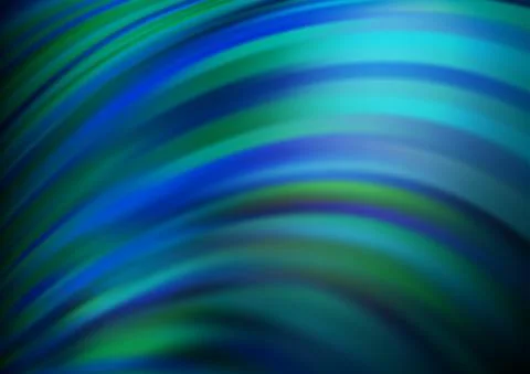 Light BLUE vector pattern with liquid shapes. Illustrazione stock