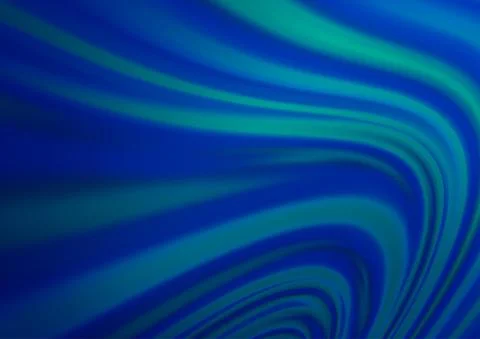 Light BLUE vector pattern with liquid shapes. Stock Illustration