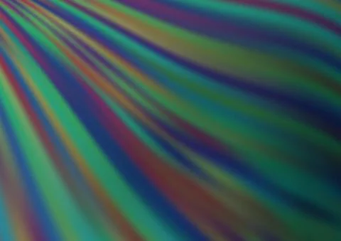 Light BLUE vector pattern with liquid shapes. 스톡 일러스트