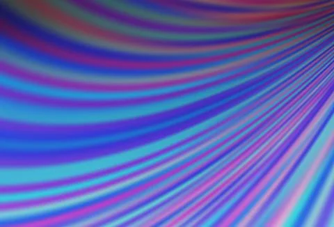 Light BLUE vector pattern with liquid shapes. Stockillustratie