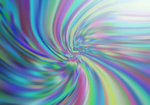 Light BLUE vector pattern with liquid shapes. 스톡 일러스트