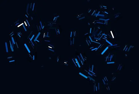 Light BLUE vector pattern with narrow lines. Stock Illustration