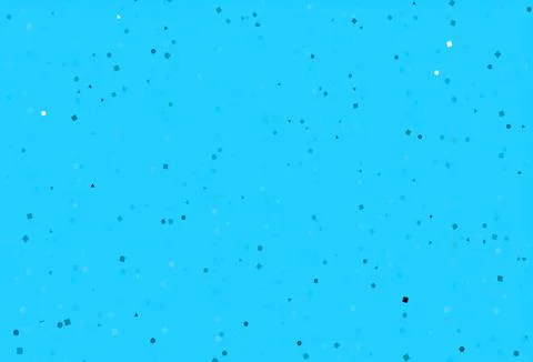 Light BLUE vector pattern in polygonal style with circles. Stock Illustration