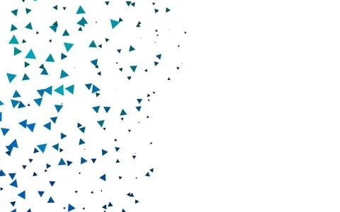 Light BLUE vector pattern in polygonal style. 库存插图