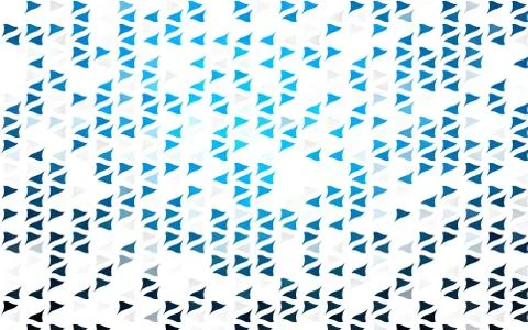 Light BLUE vector pattern in polygonal style. イラスト素材