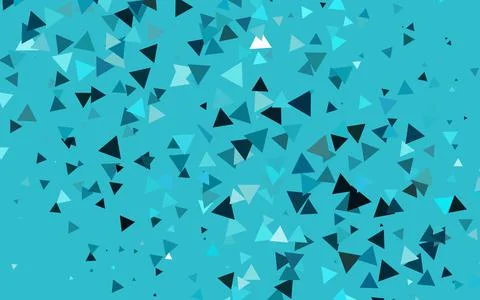 Light BLUE vector pattern in polygonal style. 스톡 일러스트
