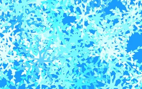 Light BLUE vector pattern with random forms. 库存插图