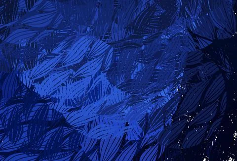 Light BLUE vector pattern with random forms. イラスト素材